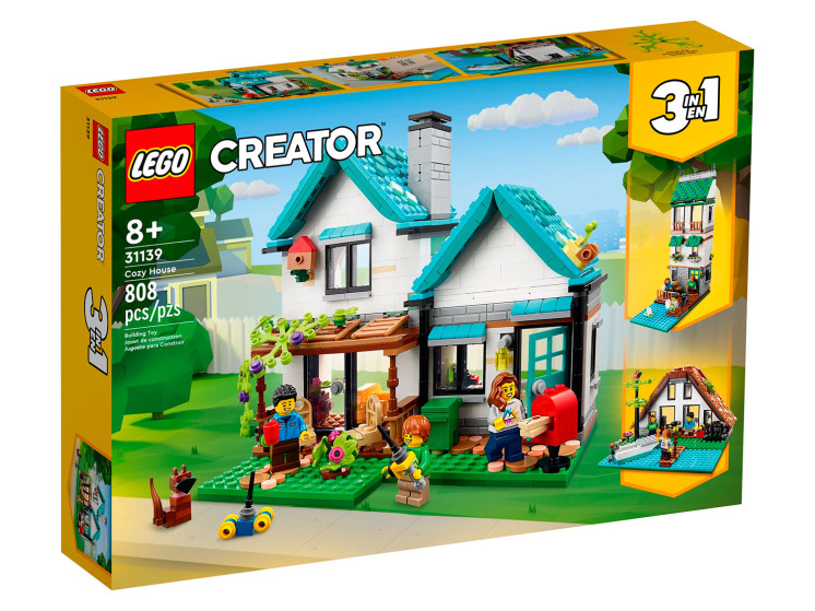 LEGO Creator 31139 Уютный дом, конструктор ЛЕГО - фото 2 - id-p113421825