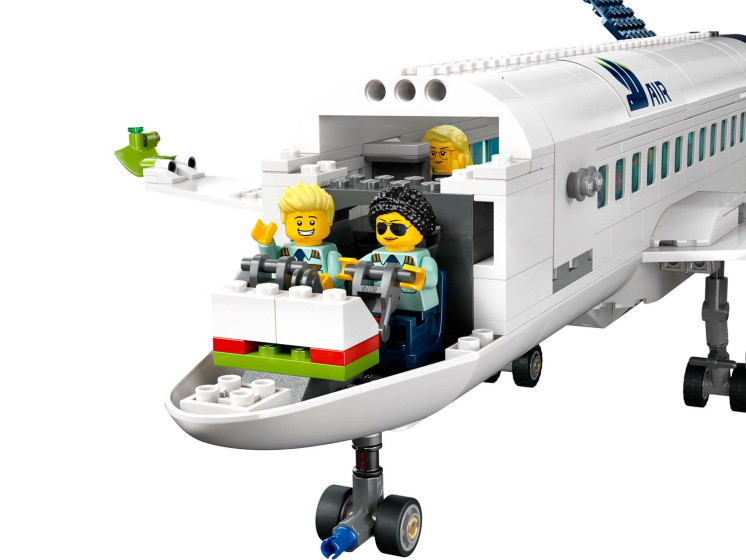 LEGO City 60367 Пассажирский самолет, конструктор ЛЕГО - фото 8 - id-p113421831