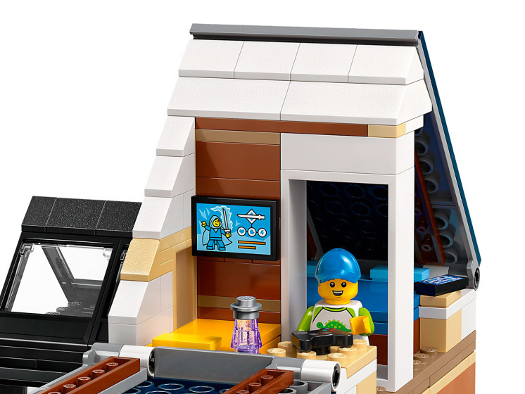 LEGO City 60398 Семейный дом и электромобиль, конструктор ЛЕГО - фото 9 - id-p113421834