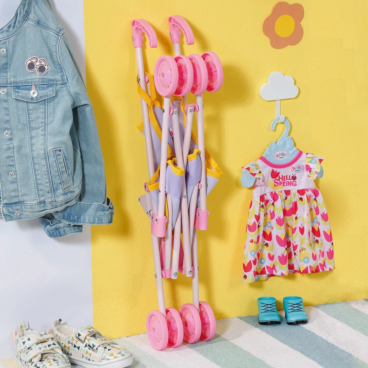 Коляска для куклы Baby Born