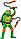 Черепашки-ниндзя Фигурка Микеланджело 11 см Teenage Mutant Ninja Turtles, фото 2