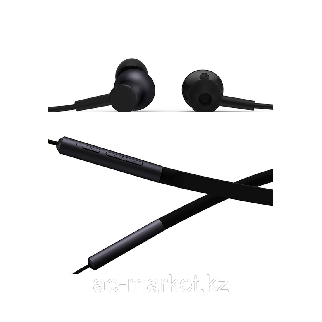 Беспроводные наушники Xiaomi Mi Bluetooth Neckband Earphones Чёрный - фото 2 - id-p113423050