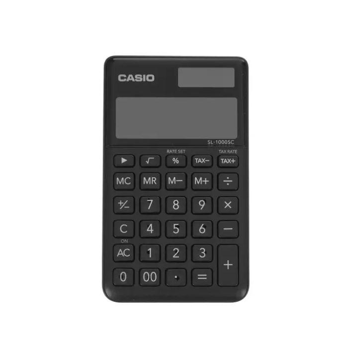 Калькулятор карманный CASIO SL-1000SC-BK-W-EP