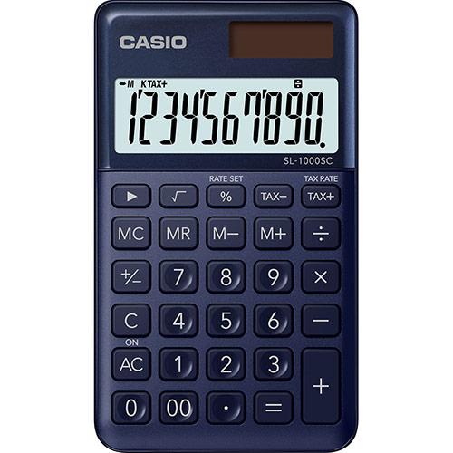 Калькулятор карманный CASIO SL-1000SC-NY-W-EP - фото 1 - id-p113423274