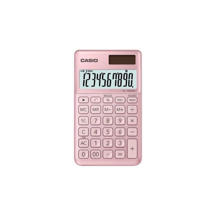 Калькулятор карманный CASIO SL-1000SC-PK-W-EP