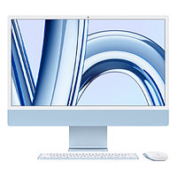 Apple iMac 24" Retina 4,5K, M3 (8C CPU, 10C GPU), 8 ГБ, 512 ГБ SSD, синий