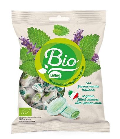Карамель с начинкой из итальянской мяты 90г BIO, фото 1