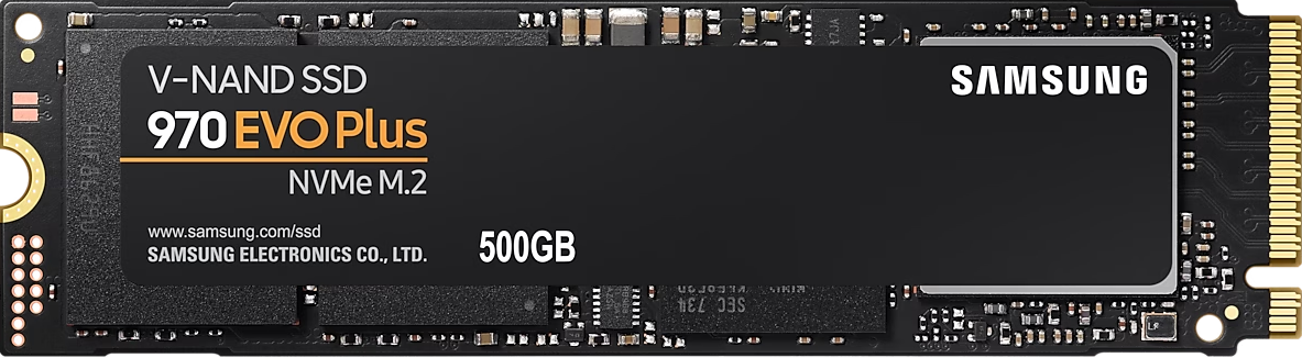 Твердотельный накопитель SSD Samsung 970 EVO Plus 500 ГБ - фото 1 - id-p108197397