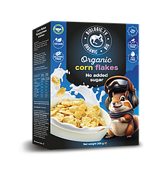 Кукурузные хлопья 200г. Завтрак, б/сахара, б/глютена