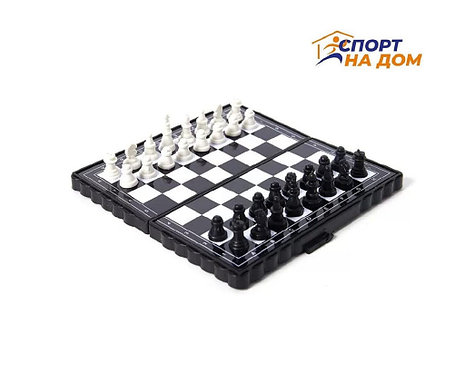 Шахматы Mini магнитные дорожные (размеры: 13*13*0,8 см), фото 1