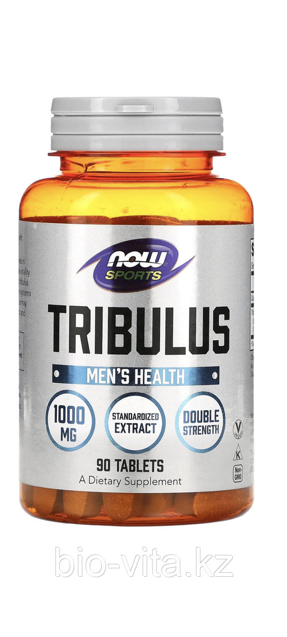 Трибулус, 1000 мг, 90 таблеток. Now foods - фото 1 - id-p44051901