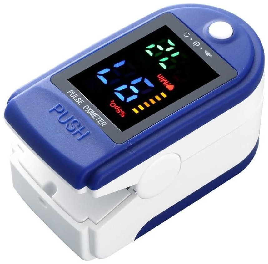 Пульсоксиметр для измерения сатурации в крови (Fingertip Pulse Oximeter Oximeter) - фото 1 - id-p92908310