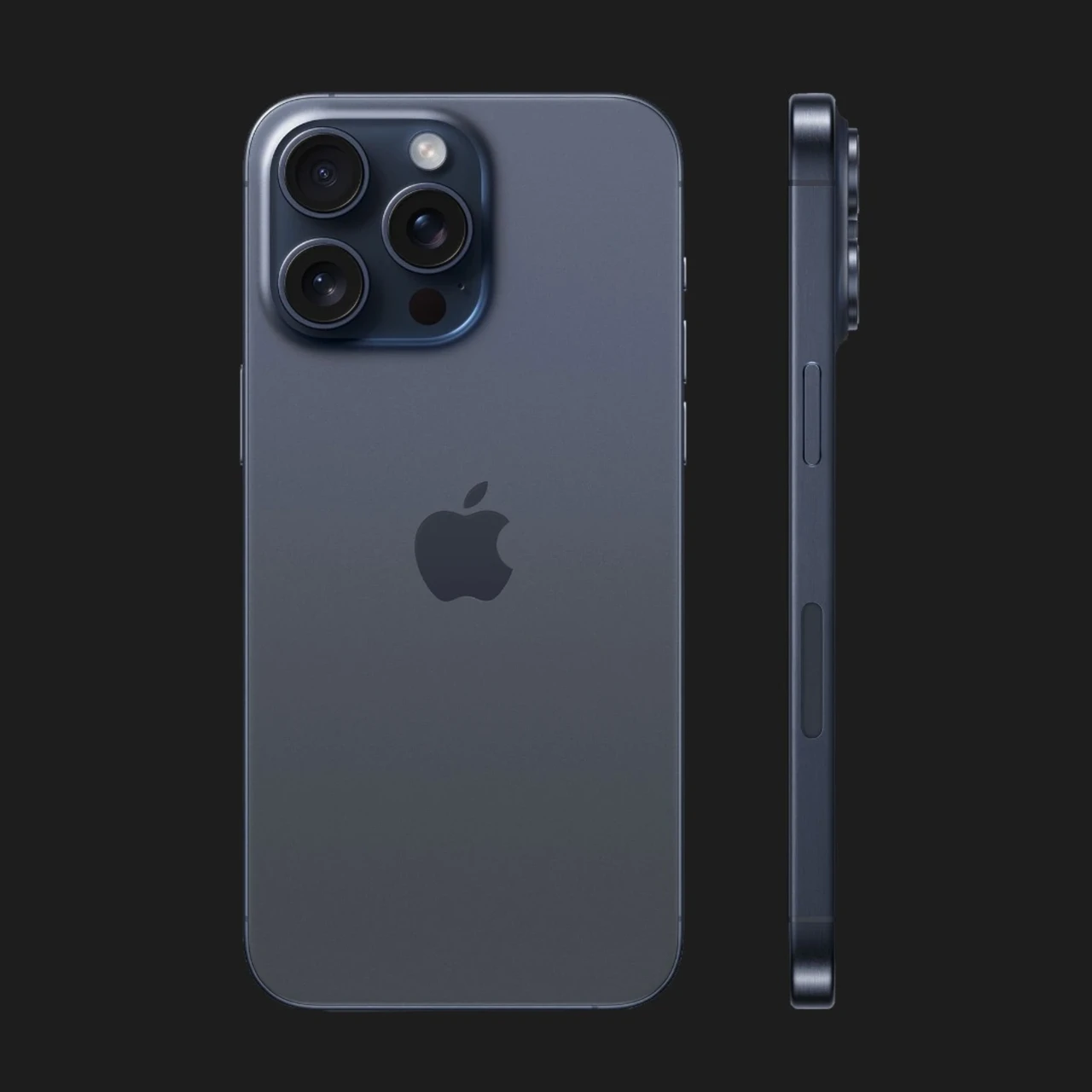 Смартфон Apple iPhone 15 Pro Max 512GB Titanium Blue/Black - фото 1 - id-p113425029