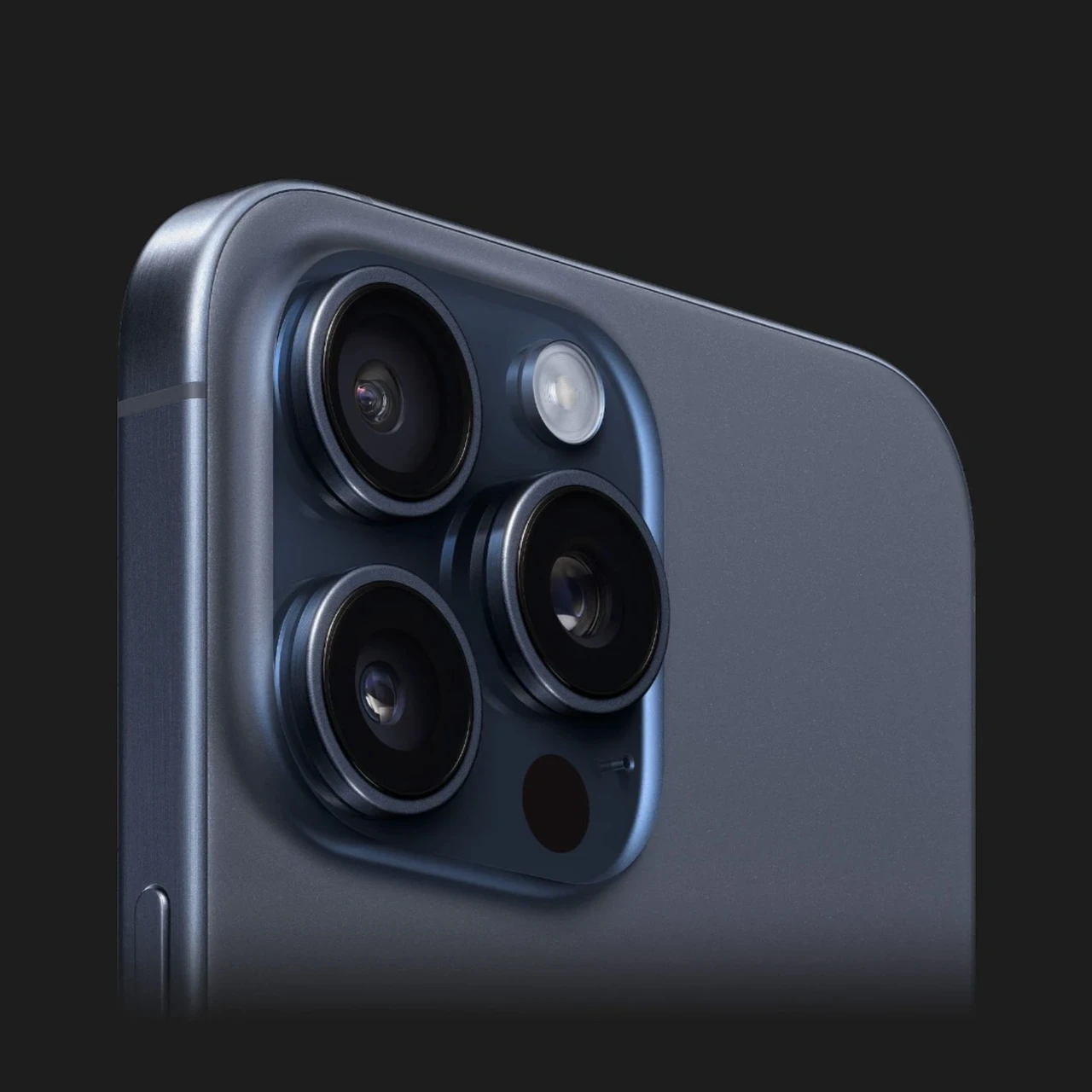 Смартфон Apple iPhone 15 Pro Max 512GB Titanium Blue/Black - фото 3 - id-p113425029