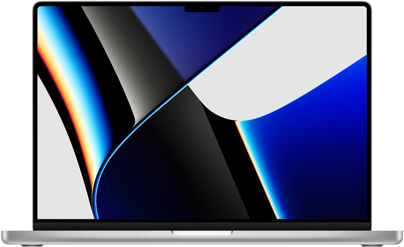 Ноутбук Apple MacBook Pro 16 Silver M1 Pro 16/512Gb SSD 16.2 Mac OS Monterey MK1E3RU/A - фото 1 - id-p113426054