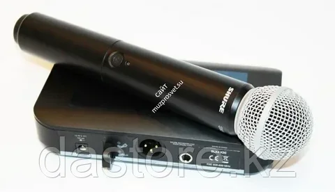 Shure BLX24E/SM58 K3E 606-630 MHz радиосистема вокальная с капсюлем микрофона SM58