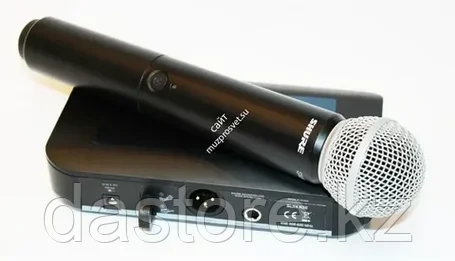 Shure BLX24E/SM58 K3E 606-630 MHz радиосистема вокальная с капсюлем микрофона SM58, фото 2