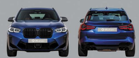 Обвес для BMW X3M G01 LCI 2021 в BMW X3M G01 LCI 2021-2023+