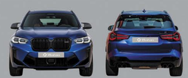 Обвес для BMW X3 G01 LCI 2021 в BMW X3 G01 LCI 2021-2023+