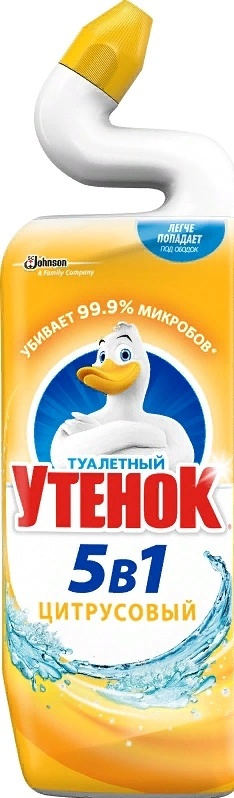 Жидкость ТУАЛЕТНЫЙ УТЕНОК Туалетный Утенок Цитрусовый 0.9 л - фото 1 - id-p63802961