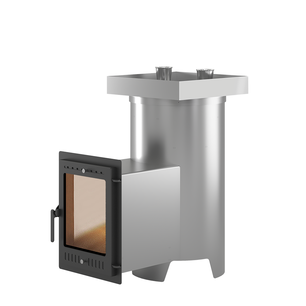 Печь для бани Эверест "Steam Master" 44 INOX (320M) (под обкладку), фото 1