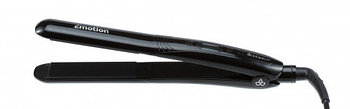 DEWAL Emotion, Щипцы черные 25х90мм, с терморег, керамико-турмалиновое покрытие,39Вт