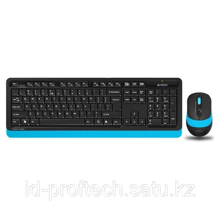 Клавиатура+мышь A4tech Fstyler FG1010-BLUE - фото 1 - id-p113444053