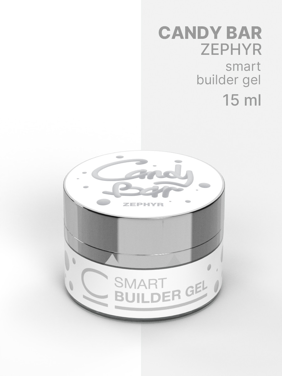 Cosmogel Гель для наращивания/Gel Builder CANDY BAR SMART Zephyr 15 мл* - фото 2 - id-p101192728