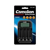 Зарядное устройство, Camelion, BC-1046-BLK-DB, 4*AAA/4*AA, LCD дисплэй, USB порт, чёрный, фото 2
