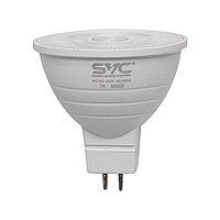 Эл. лампа светодиодная, SVC, LED JCDR-7W-GU5.3-6500K, Мощность 7Вт, Тип колбы JCDR, Цвет. Температура 6500K,
