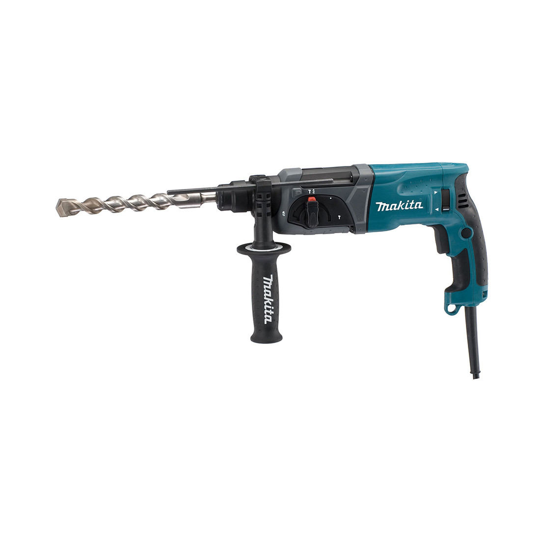 Перфоратор, Makita, HR2470, 4SDS-plus, 780 Вт, 2,7 Дж, 3 режима, Синий - фото 2 - id-p113444973