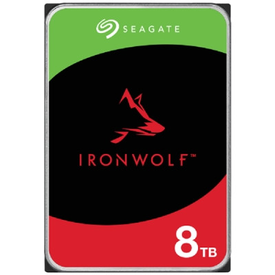 SEAGATE HDD IronWolf NAS (3.5''/8TB/SATA 6Gb/s/rpm 5400) - фото 1 - id-p113446649