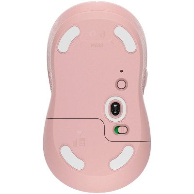 LOGITECH M650L Signature Bluetooth Mouse - ROSE - фото 2 - id-p113446158