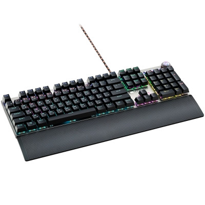 Wired Gaming Keyboard,Black 104 mechanical switches,60 million times key life, 22 types of lights,Removable - фото 2 - id-p113446720