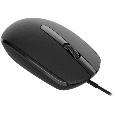 CANYON Canyon Wired optical mouse with 3 buttons, DPI 1000, with 1.5M USB cable, black, 65*115*40mm, 0.1kg - фото 1 - id-p113446739