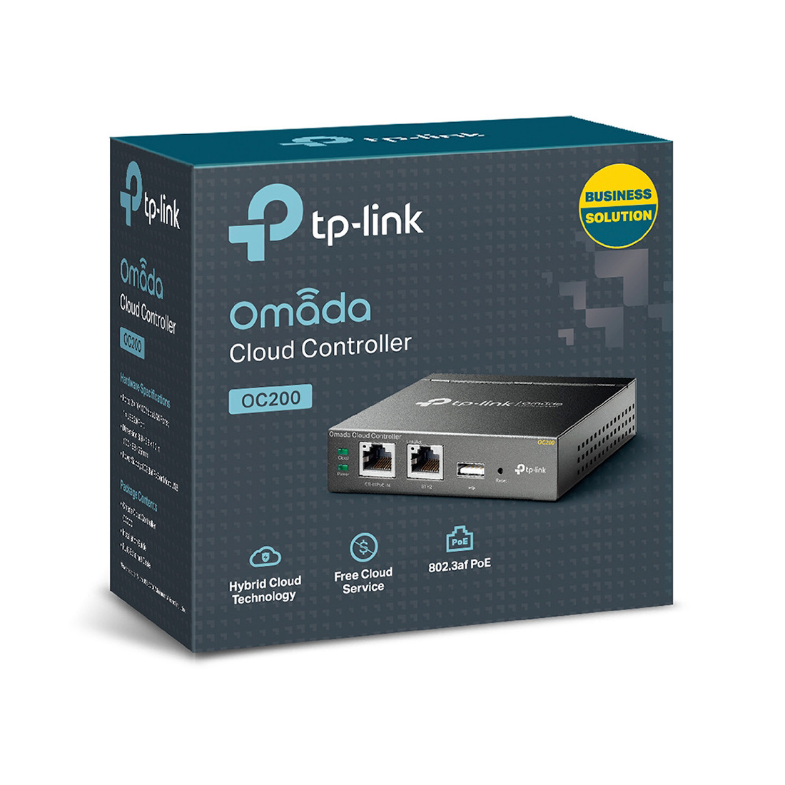 Wi-Fi Облачный контроллер, TP-Link, Omada OC200, 2 порта Ethernet 10/100 Мбит/с, 1 порт USB 2.0, 1 порт Micro - фото 3 - id-p113445138