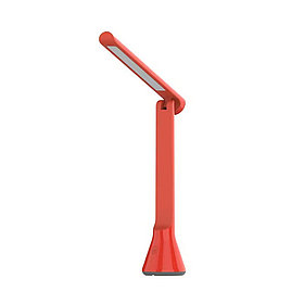 Настольная лампа, Xiaomi, Yeelight folding table lamp, YLTD11YL, 1800mAh, 200lm, 5V—1A, Красная