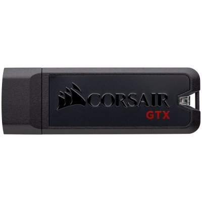 Corsair Flash Voyager GTX USB 3.1 128GB, Zinc Alloy Casing, Read 430MBs - Write 390MBs, Plug and Play, - фото 1 - id-p113451355