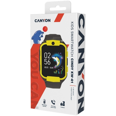 CANYON Cindy KW-41, 1.69''IPS colorful screen 240*280, ASR3603C, Nano SIM card, 192+128MB, GSM(B3/B8), - фото 8 - id-p113451370