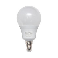 Эл. лампа светодиодная, SVC, LED G45-7W-E14-6500K, Мощность 7Вт, Тип колбы G45, Цвет. Температура 6500K,