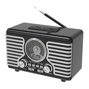Радиоприемник портативный Ritmix RPR-095 серый - фото 1 - id-p113452425
