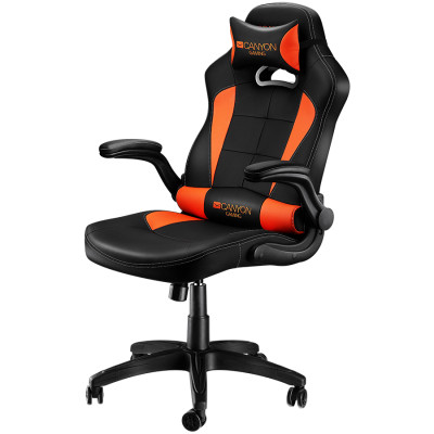 Кресло для геймеров Canyon Vigil CND-SGCH2 черно-оранжевое - фото 2 - id-p113453418
