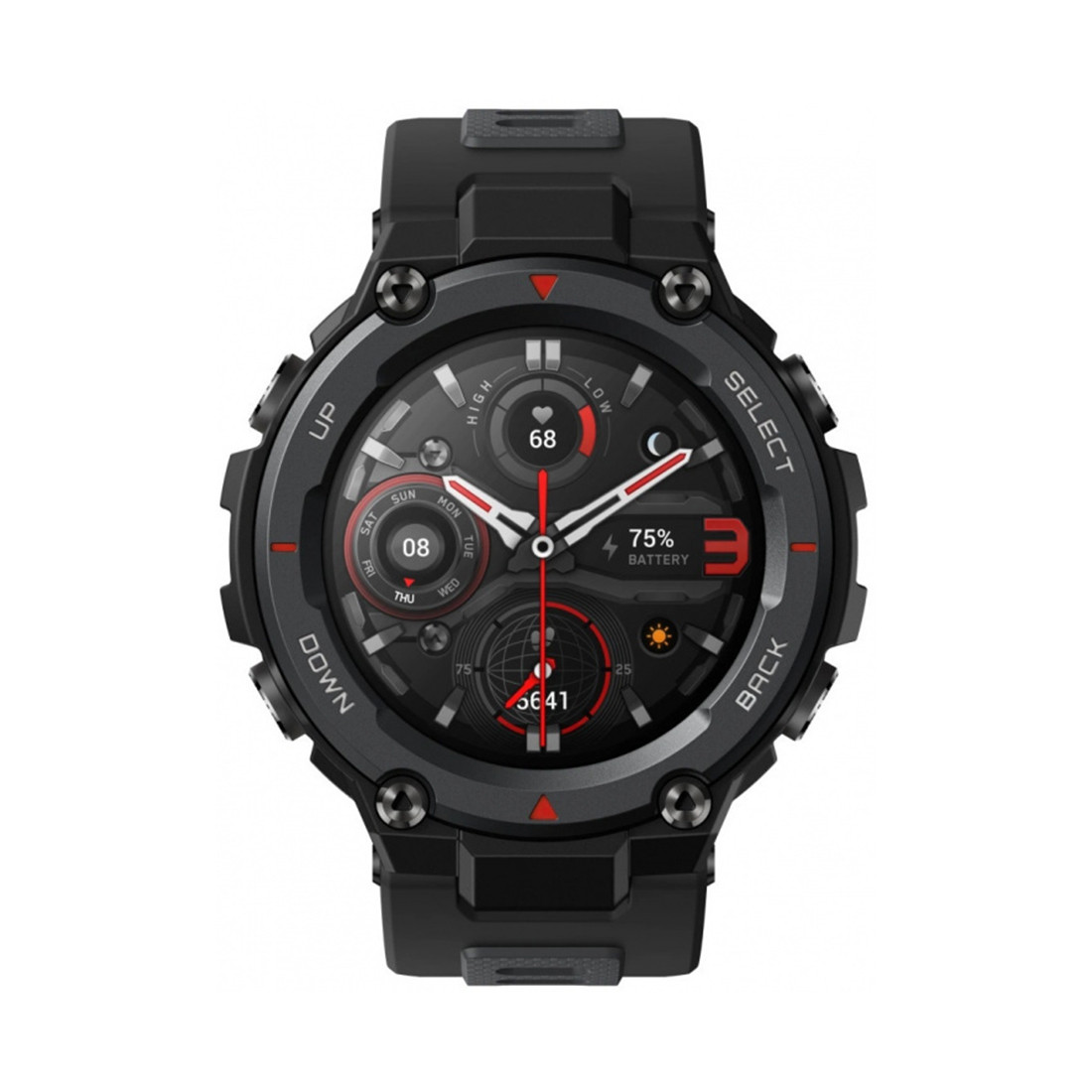 Смарт часы, Amazfit, T-Rex Pro A2013, HD-дисплей AMOLED 1.3 дюйма, Разрешение 360*360 pixel, GPS, GLONASS, - фото 2 - id-p113446396