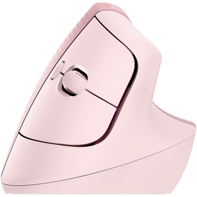 LOGITECH Lift Bluetooth Vertical Ergonomic Mouse - ROSE/DARK ROSE - фото 3 - id-p113446875