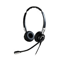 Гарнитура, Jabra, 2409-820-204, Jabra BIZ 2400 II Duo QD, Проводная, Шумоподавление, два динамика, накладные,