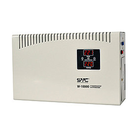 Стабилизатор (AVR), SVC, W-10000, 10000ВА/6000Вт, Диапазон работы AVR: 140-260В, Выходное напряжение: 220В