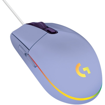 LOGITECH G102 LIGHTSYNC Corded Gaming Mouse - LILAC - USB - EER - фото 2 - id-p113446887