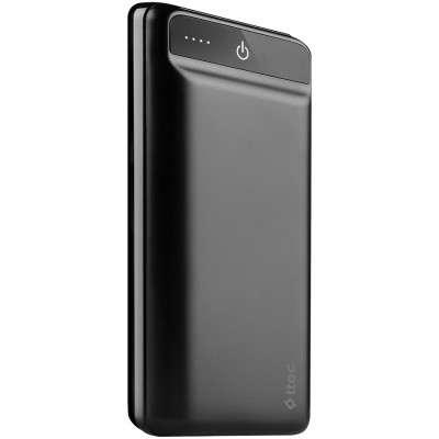 Ttec PowerSlim DUO 20000 mAh Powerbank, Black (2BB178S) - фото 2 - id-p113449529