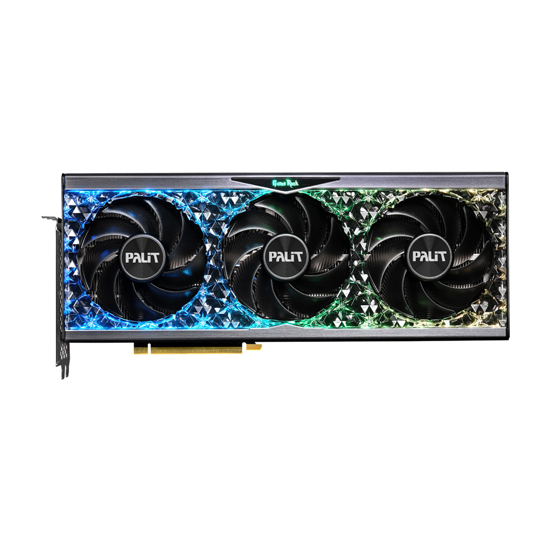 Видеокарта, PALIT, RTX4070Ti GAMEROCK 12GB (4710562243567), (NED407T019K9-1045G), GDDR6X, 192bit, 3-DP, HDMI, - фото 1 - id-p113450555