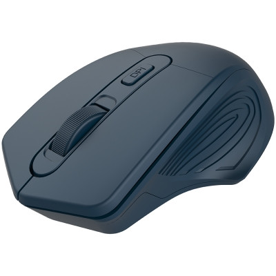 CANYON MW-15, 2.4GHz Wireless Optical Mouse with 4 buttons, DPI 800/1200/1600, Dark Blue, 115*77*38mm, 0.064kg - фото 2 - id-p113451609